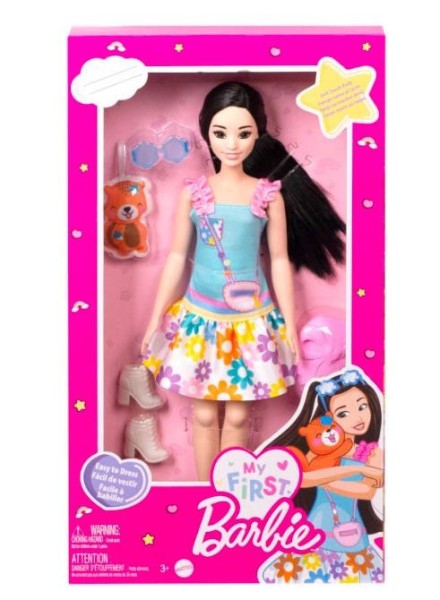 Mattel Barbie Lalka Moja pierwsza Barbie lisek Barbie HLL18/HLL22