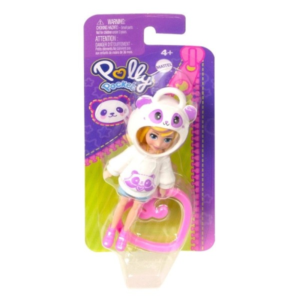 Mattel Figurka Polly Pocket Zawieszka Panda HKV98 HKW00