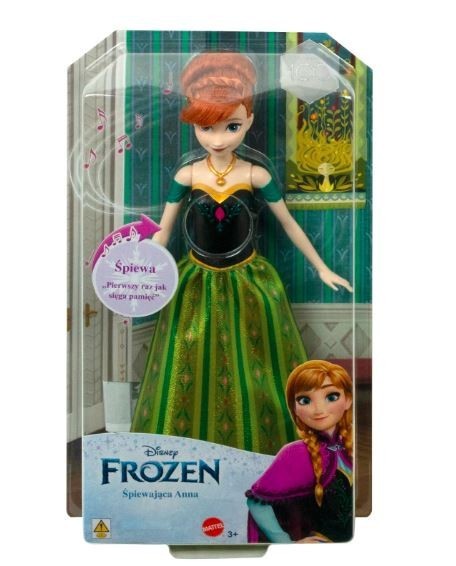Mattel Kraina Lodu Frozen Śpiewająca Anna HMG45