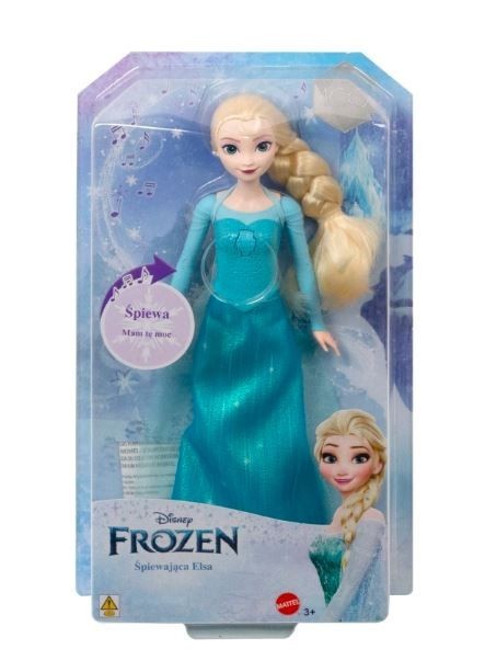 Mattel Kraina Lodu Frozen Śpiewająca Elza Polski HMG36