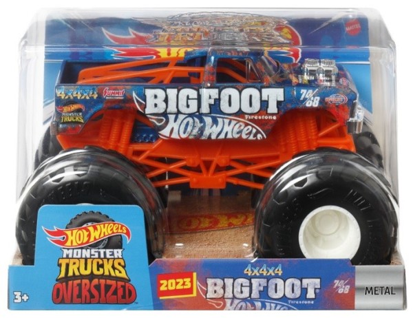 Mattel Pojazd Monster Trucks 1:24 BigFoot FYJ83 HKM53