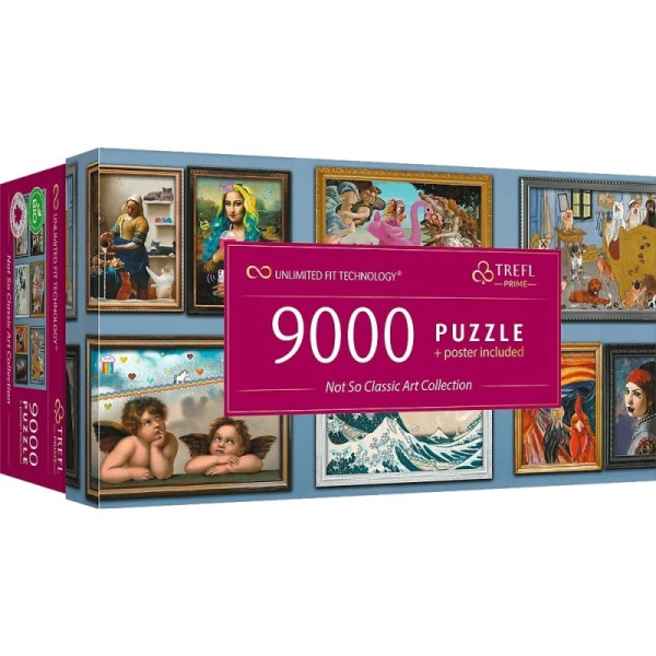 Trefl Puzzle 9000 elementów UFT Nie tak klasyczna kolekcja sztuki 81021