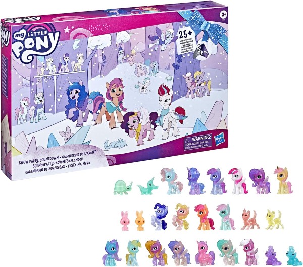 Hasbro My Little Pony Snow Party 24 Niespodzianki F2447