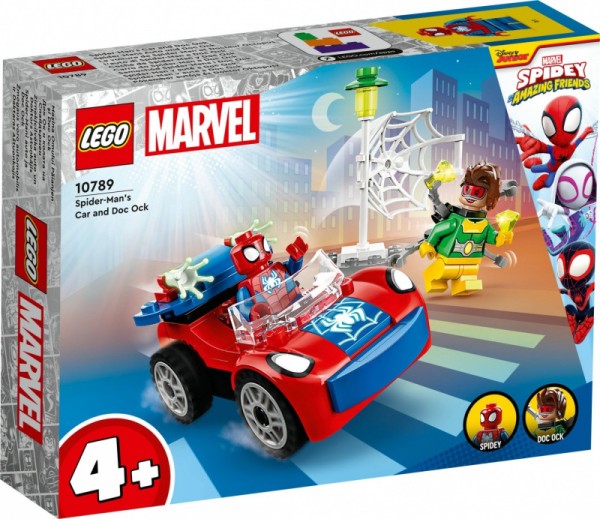 Lego Klocki Super Heroes Samochód Spider-Mana i Doc Ock 10789