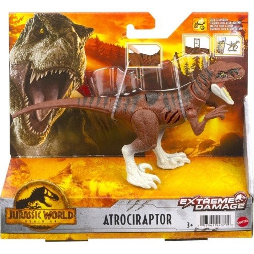 Mattel Jurassic World Dominion Dinozaur po Walce Atrociraptor GWN13 GWN19