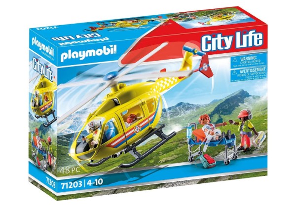 Playmobil City Life Helikopter ratunkowy 71203