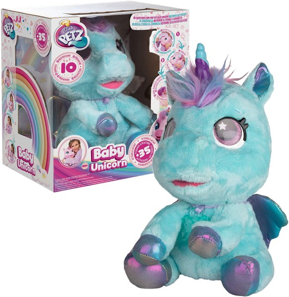 Tm Toys My Baby Unicorn Zabawka Interaktywna Jednorożec Niebieski 093881