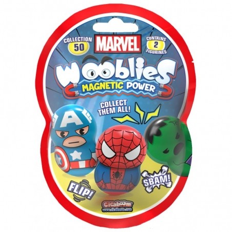 TM Toys Wooblies Marvel Fasolki Figurki Magnetyczne 2-pack WBM001
