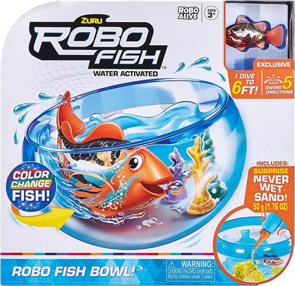 Zuru Robo Fish Akwarium z Czerwoną Rybką 50084