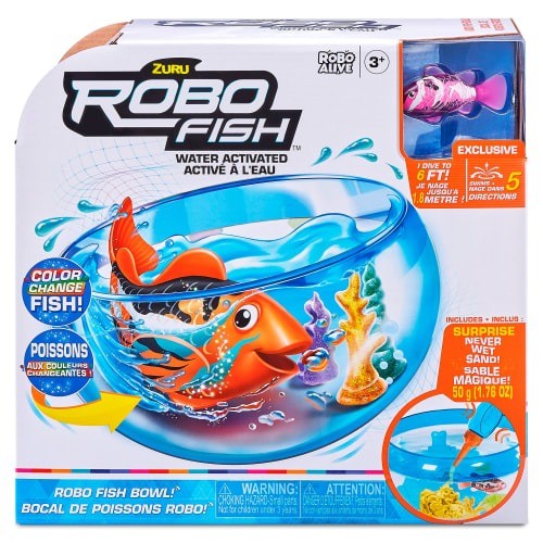 Zuru Robo Fish Akwarium z Różową Rybką 50084