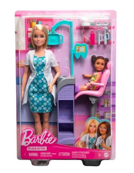 Mattel Lalka Barbie Kariera Dentystka HKT69