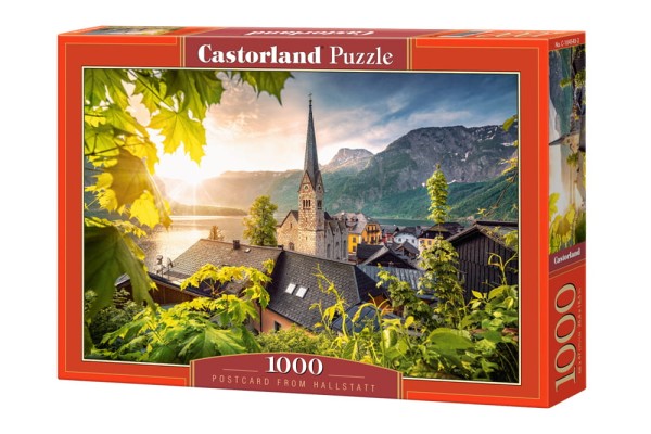 Castorland Puzzle 1000 Pocztówka z Hallstatt 104543