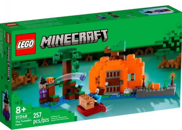 Lego Klocki Minecraft Dyniowa farma 21248