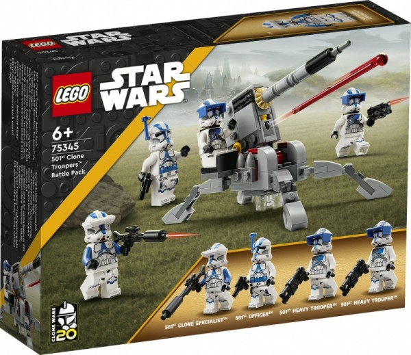 Lego Star Wars 75345 Zestaw bitewny żołnierze-klony z 501. legionu 75345