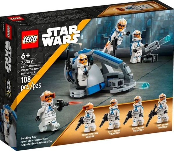 Lego Klocki Star Wars Zestaw bitewny z 332. oddziałem klonów Ahsoki 75359