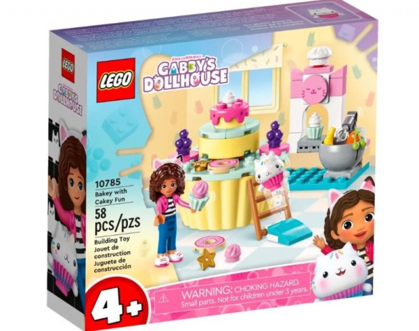 Lego Klocki Koci Domek Gabi 10785 Pieczenie tortu z Łakotkiem 10785