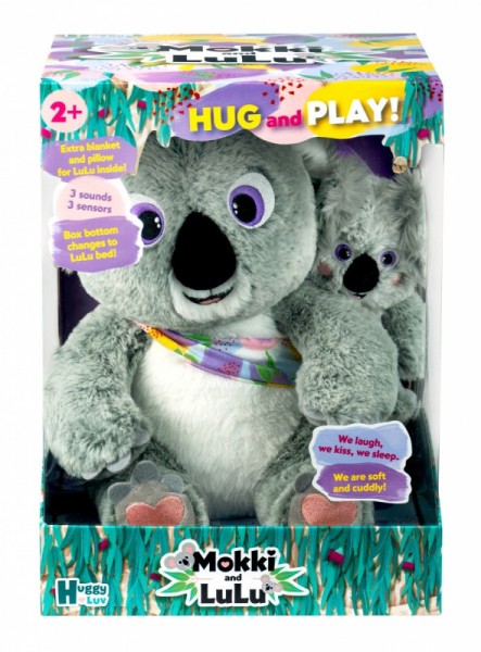 Tm Toys Maskotka Interaktywna Koala Mokki i Dziecko Koala Lulu DKO0373