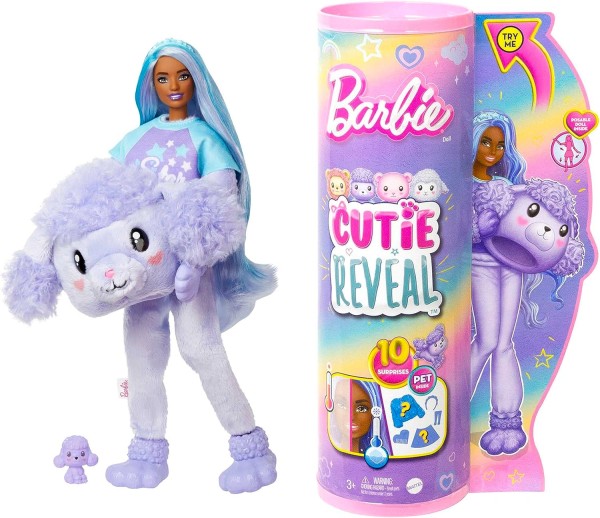 Mattel barbie Cutie Reveal Słodkie Stylizacje Pudelek HKR02 HKR05