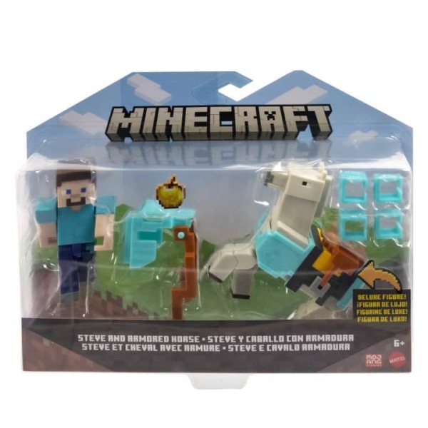 Mattel Minecraft Steve i koń GTT53/HDV39
