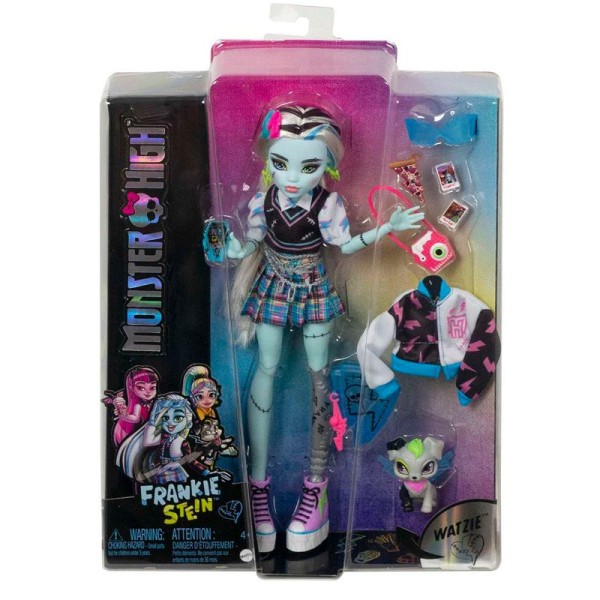 Mattel Monster High Frankie Lalka ze Zwierzątkiem HHK53