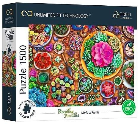 Trefl Puzzle 1500 elementów UFT Blooming Paradise World of Plants 26207