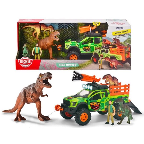Dickie Play Life Pojazd do Tropienia Dinozaurów 383-7026