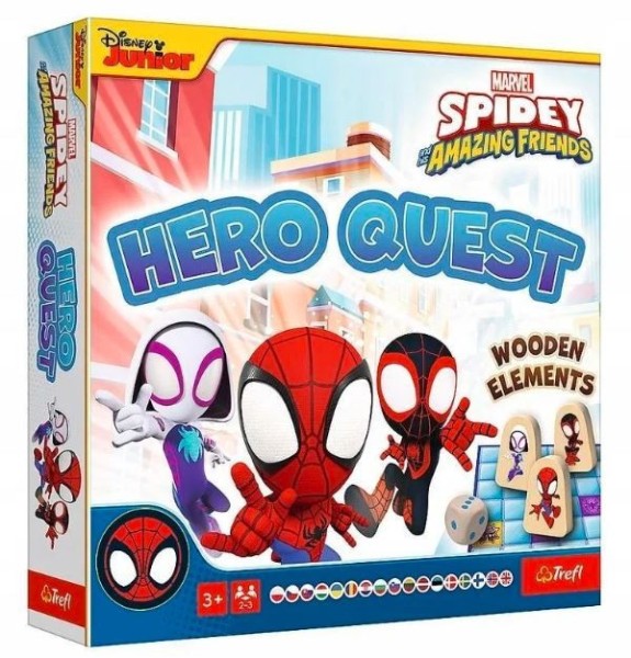Trefl Gra Hero Quest Spiderman Spidey 02436