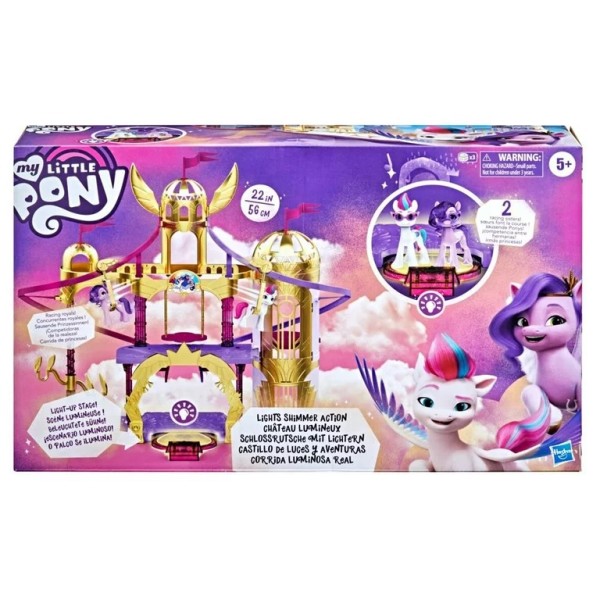 Hasbro My Little Pony Kucykowy Zamek ze Światłem Princess Petals F2035