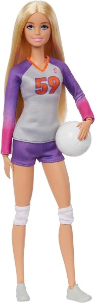 Mattel Lalka Barbie Made To Move Kariera Siatkarka HKT72