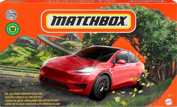 Mattel Matchbox Samochodziki Elektryczne 12-pak HGW60