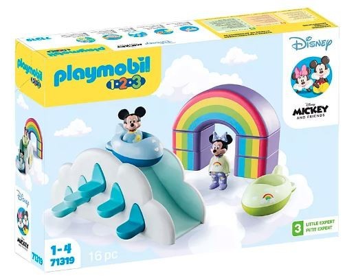 Playmobil 1.2.3 Disney 71319 Domek w chmurach Miki i Minnie 71319