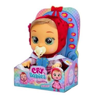 IMC Toys Cry Babies Lalka SCARLET Czerwony Kapturek 81949