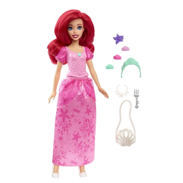 Mattel Disney Księżniczka Arielka z Akcesoriami HLX34