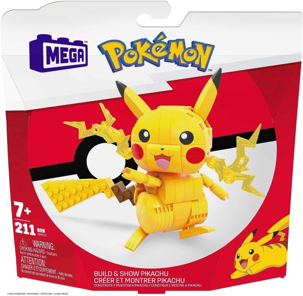 Mega Bloks Pokemon Pikachu Klocki GMD31