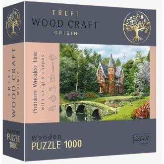 Trefl Puzzle 1000 el. Drewniane Wiktoriański dom