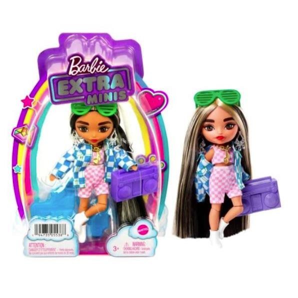 Mattel Barbie Extra Minis Czarne Włosy HGP64