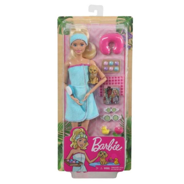 Mattel Barbie Lalka  Relaks w SPA z Akcesoriami GJG55