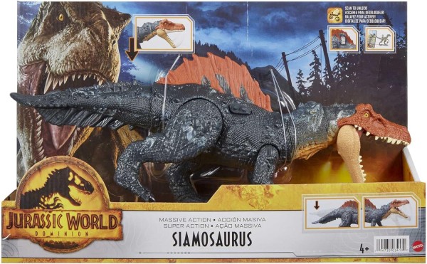 Mattel Jurassic World Ruchomy Dinozaur Siamosaurus HDX51