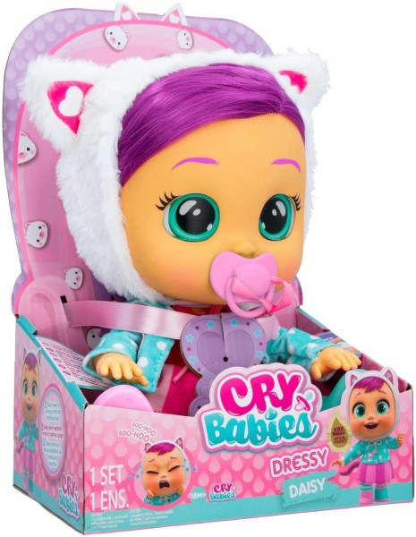 Tm Toys CRY Babies Lalka DAISY Dressy 81925