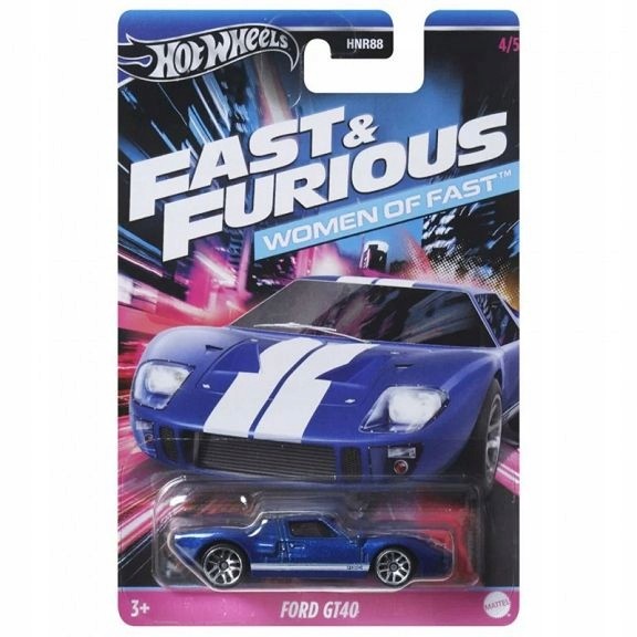 Mattel Hot Wheels Fast & Furious Women Of Fast Ford GT40 HNR88 HRW39