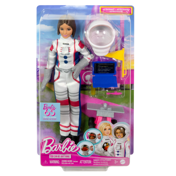 Mattel Barbie Kariera Lalka z Funkcją Astronautka HRG45