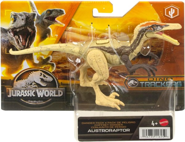 Mattel Jurassic World Figurka Niebezpieczny Dinozaur Austroraptor HLN49 HLN50